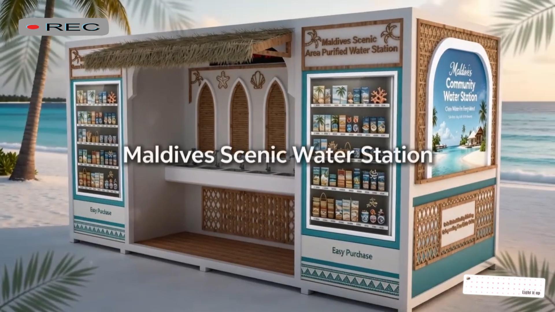 Водна гара Maldives Thatched Water Station – забележителност в курорта за настаняване на туристи?